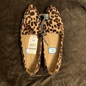 Time and try 11w leopard print flat.